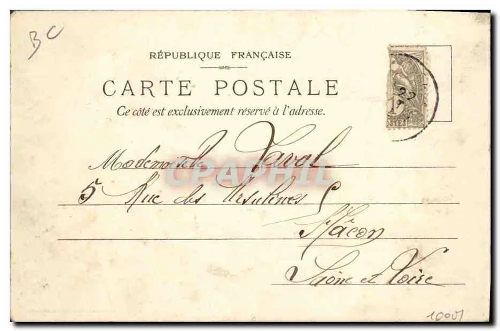 Exposition Lefèvre-Utile Paris 1900 — Grand Prix — J.E. Godssens, Lille - Rückseite
