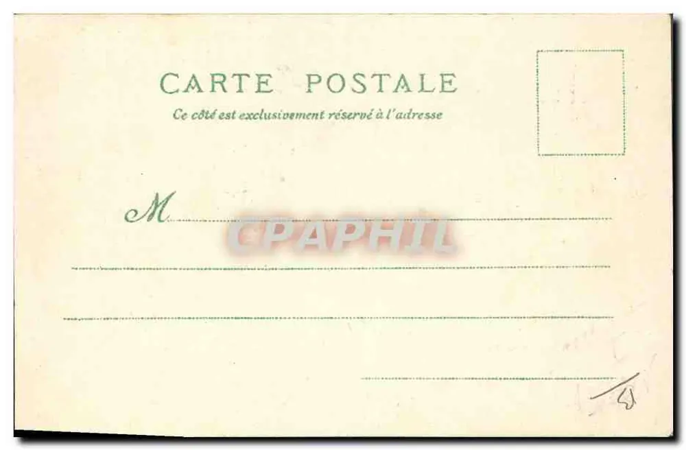 Paris — Exposition Universelle von 1900 — Die Monumentale Pforte — G.B. Importiert - Rückseite