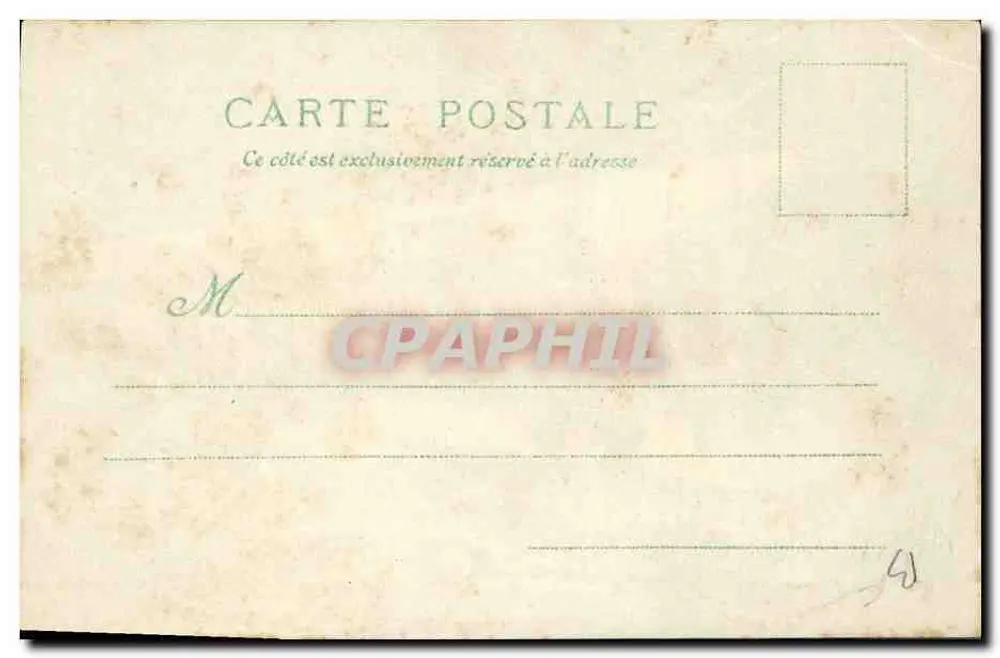Paris — Weltausstellung 1900 — Grand Palais — Météor, Brive-lès-g.d.g. - Rückseite