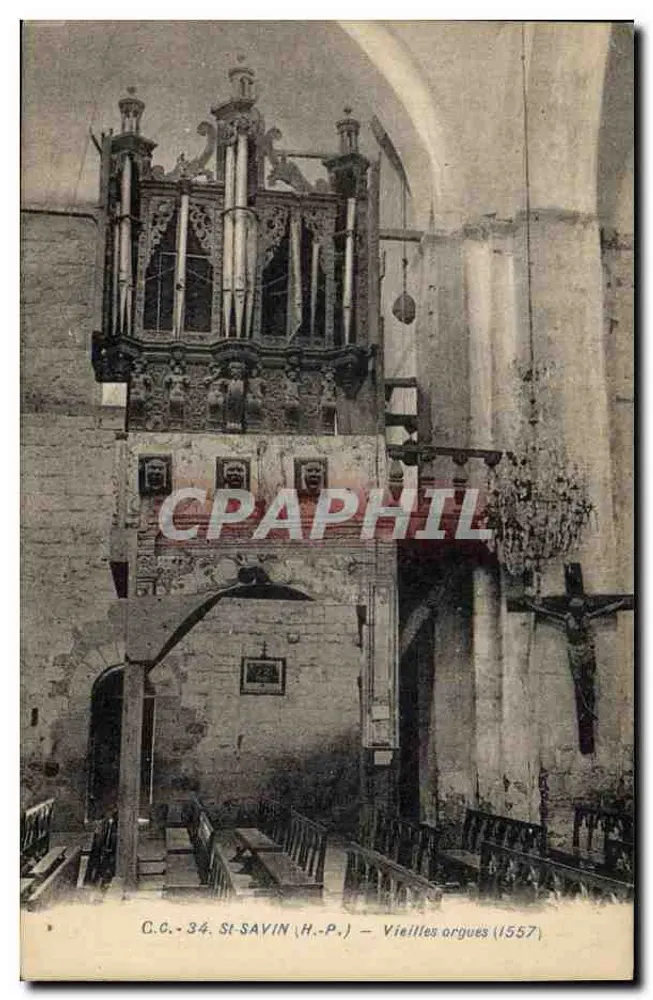 St-Savin (H.-P.) — Velhas órgãos (1557) — Carrache, Pau - Frente