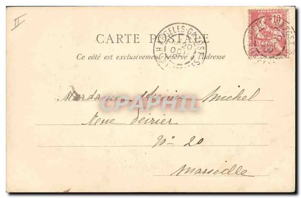 Saint-Savin - Interior da Igreja - Os Órgãos — D. L. Editora, Lourdes - Verso