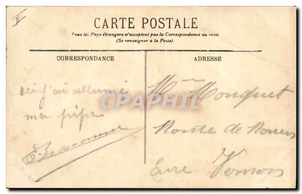 Sainte-Adresse — Die Leuchttürme von La Hève — LL. — Verlag LL, Nr. 63 - Rückseite