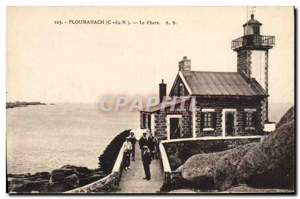 PLOUMANACH (C.-du-N.) — O Farol — A. B. - Frente