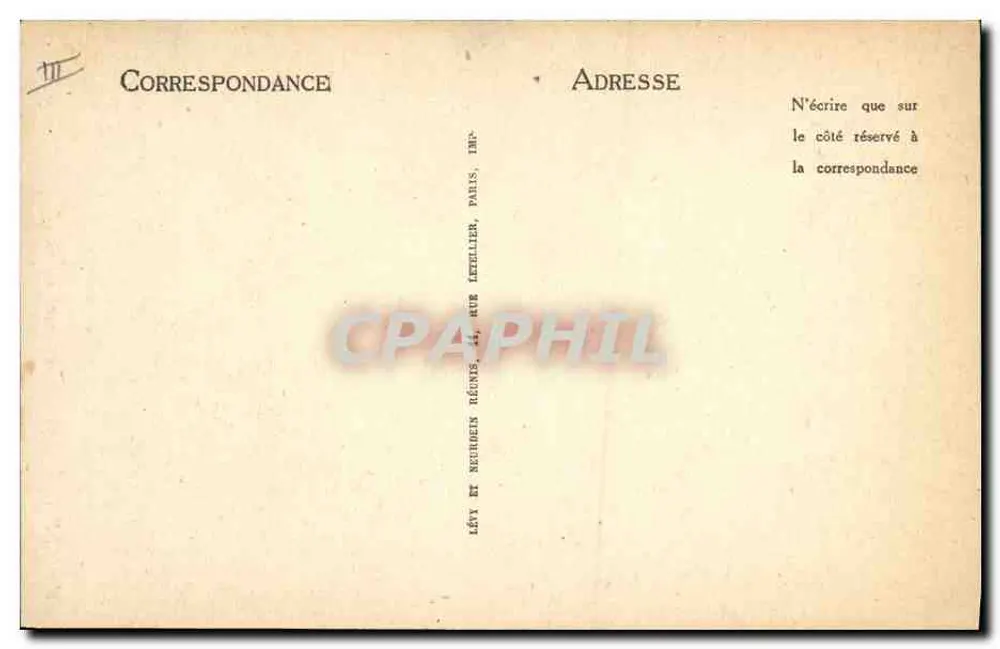 Le Tréport — Molo — LL - Rewers