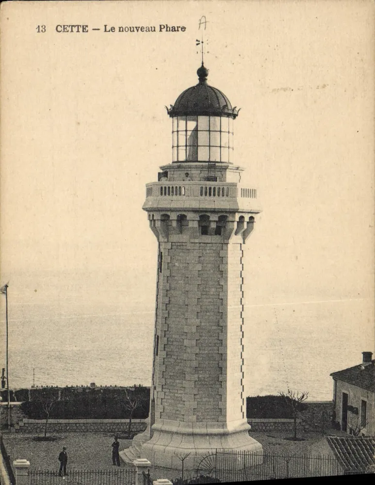 CETTE — O novo Farol — Fototipia A. Bardon, Montpellier, n°13 - Frente