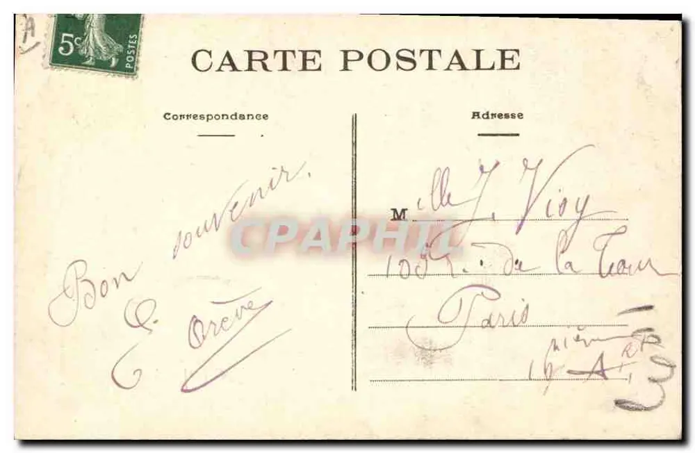 No país dos Paludiers — Oh! Os doces discursos — Fotógrafo Vasseiller, Nantes - Verso