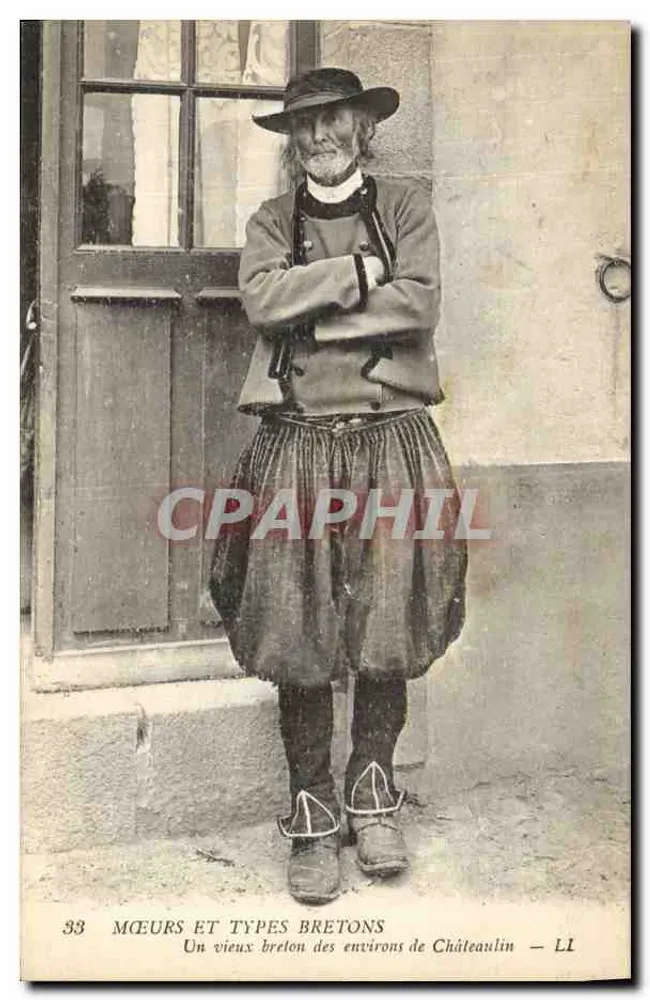 Ein alter Breton aus der Gegend von Châteaulin — LI - Vorderseite
