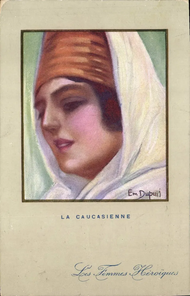 Die Kaukasierin — Serie Die Heldinnen — Em Dupui - Vorderseite