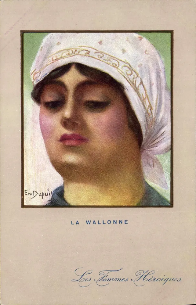 La Wallonne — Die Heldenfrauen — Em Dupuïl - Vorderseite