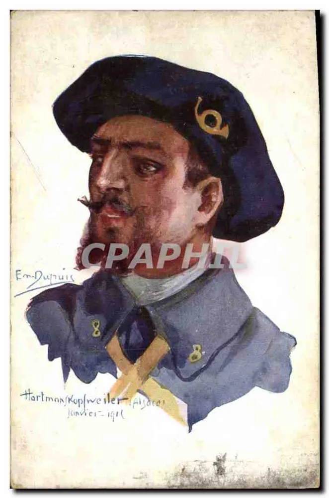 Porträt eines Soldaten — Algerien — Verlag Paris Color, n° 8 - Vorderseite