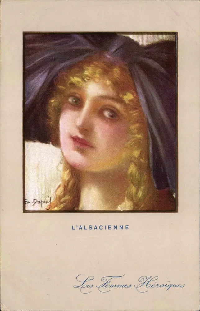 Die Alsatierin — Die Heldenfrauen — Paris COLOR, Nr. 41 - Vorderseite