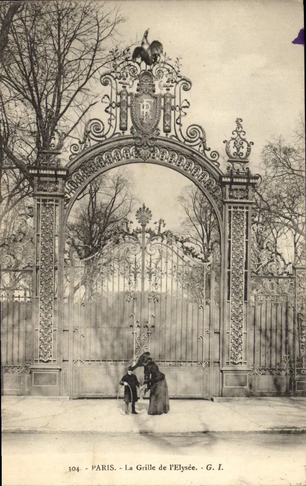 Paris - A Grade da Élysée - G. I. - n°304 - Frente