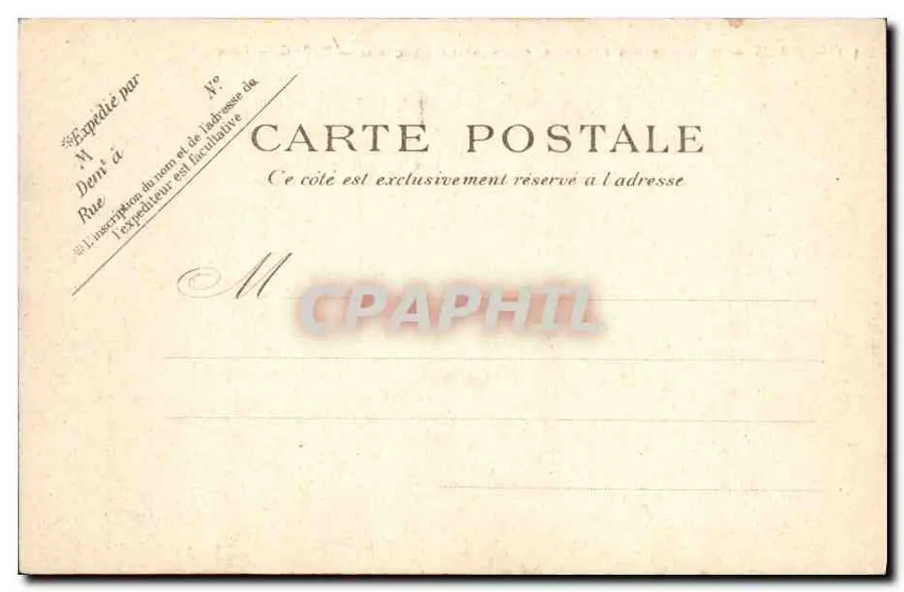 Paris — Die Tuileries-Tore, Place de la Concorde — P. P. C. — Paris - Rückseite