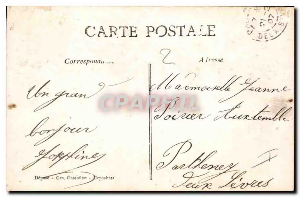 Ferraria — Ferreiro e mulher com o martelo — ATS, n° 4442/1 - Verso