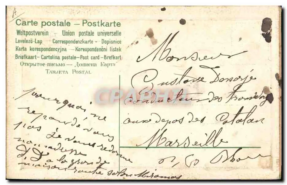 Violets — Souvenir d'Amiée — Verlag nicht sichtbar - Rückseite