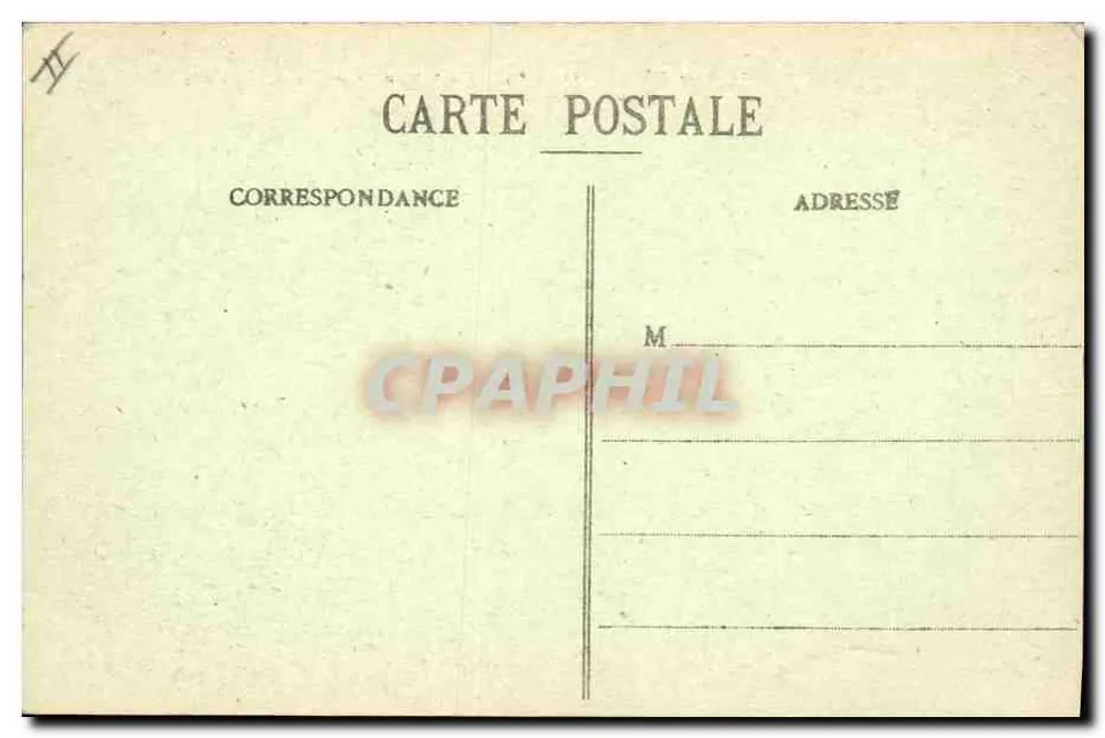 Ponta de St-MATHIEU (Finistère) — Vista geral das Ruínas — editor não identificado, n° de série 5823 - Verso