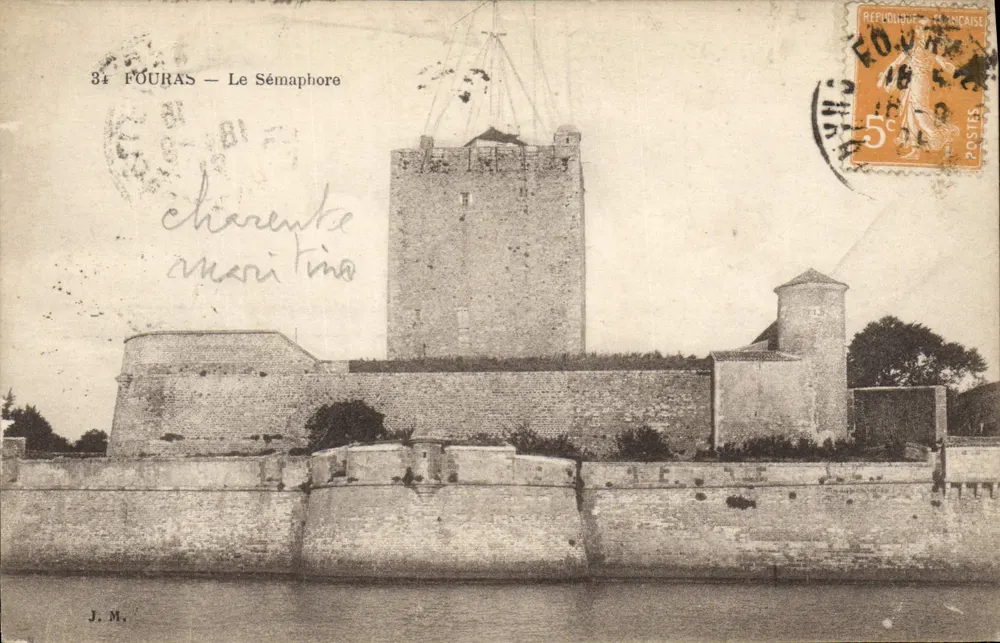 Fouras — O Sémaphore — J. M. - Frente