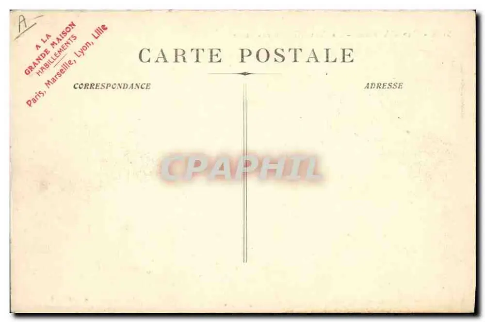 Cap d'Antibes - A Capela Nossa Senhora — editor anônimo, n° 5138 - Verso