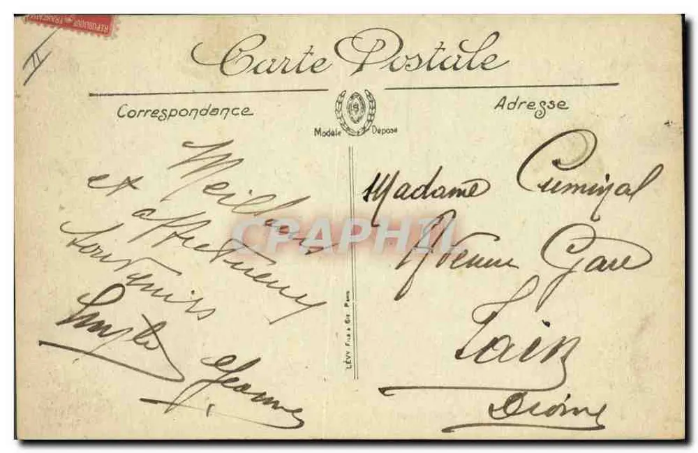 Antibes — Molo i Sygnał — LL. — Selecta - Rewers
