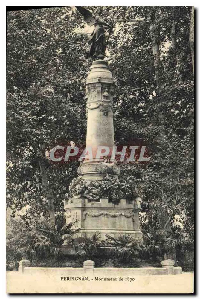 Perpignan — Monumento de 1870 - Frente
