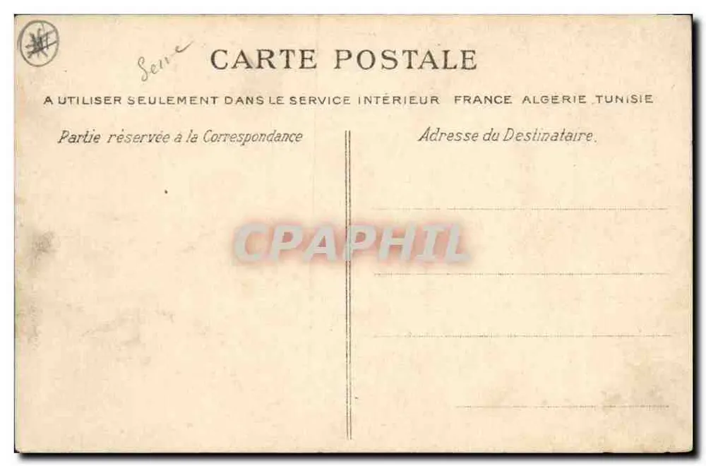 Champigny-sur-Marne — Der Denkmal (1870-71) — Verlag Toreux, Nr. 110 - Rückseite