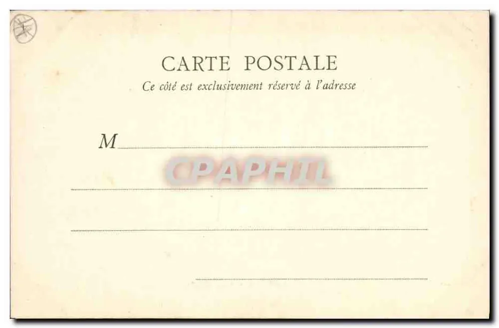 PARIS — Löwe von Belfort — B.F. PARIS 155 - Rückseite