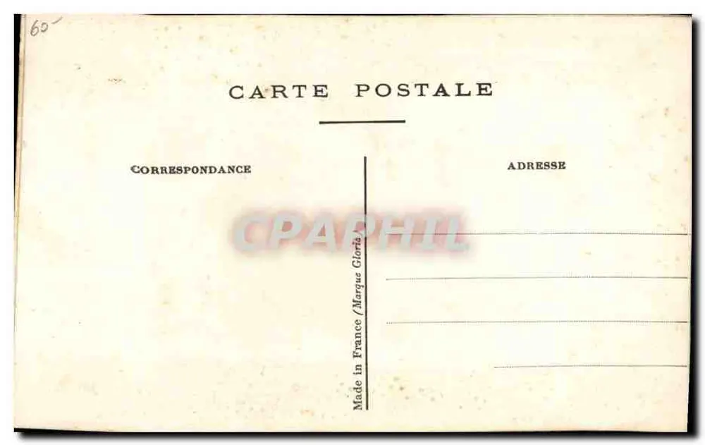 Flores e laço — Carte postale brodée - Verso