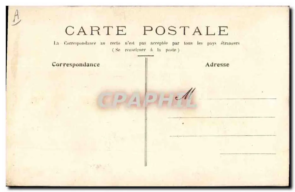 Aniversário — cartão postal com bordado — editor não visível - Verso