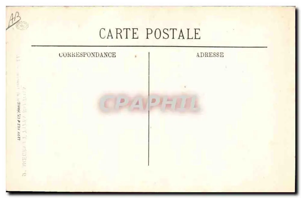Camponês da Cornouaille — 9 Costumes e Tipos Bretões — LL. - Verso
