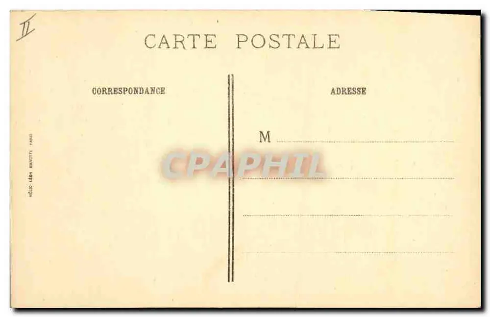 Schmucknadel des Prinzen Khaémonas — Gold und Emaille — 19. Dynastie — J.-E. Bulloz, Verleger - Rückseite