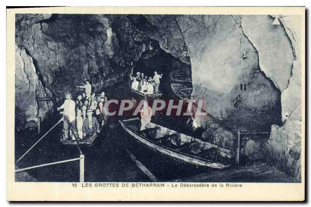 Die Höhlen von Bétharram - Die Flussanlegestelle - Vorderseite
