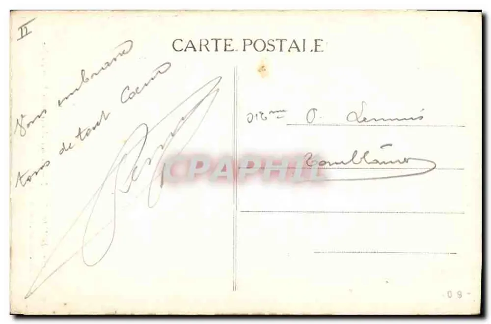 Douarnenez — Grande Grotte de la Plage du Riz — Collection Plouhinec - Rückseite