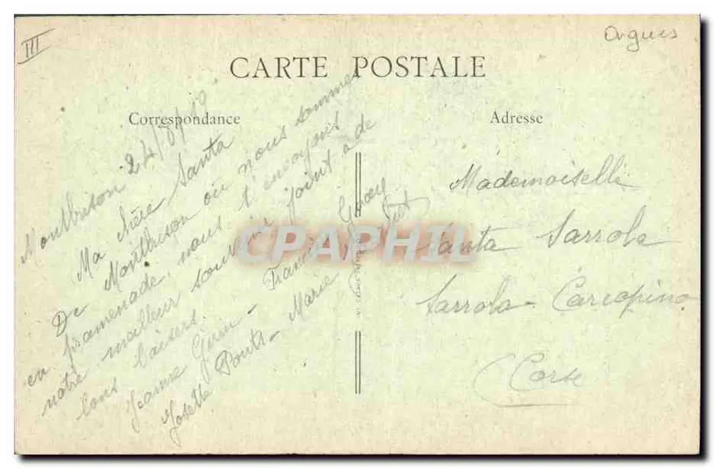 Montbrison (Loire) — Innenansicht der Notre-Dame — Die Orgeln — Verlag Goutaland — Nr. 118 - Rückseite