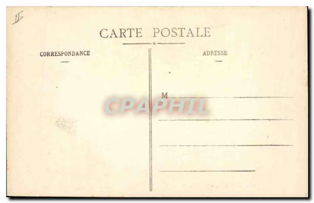 Angers - Das Justizpalast - Platz du Champ-de-Mars — L. V., pbot. - Rückseite