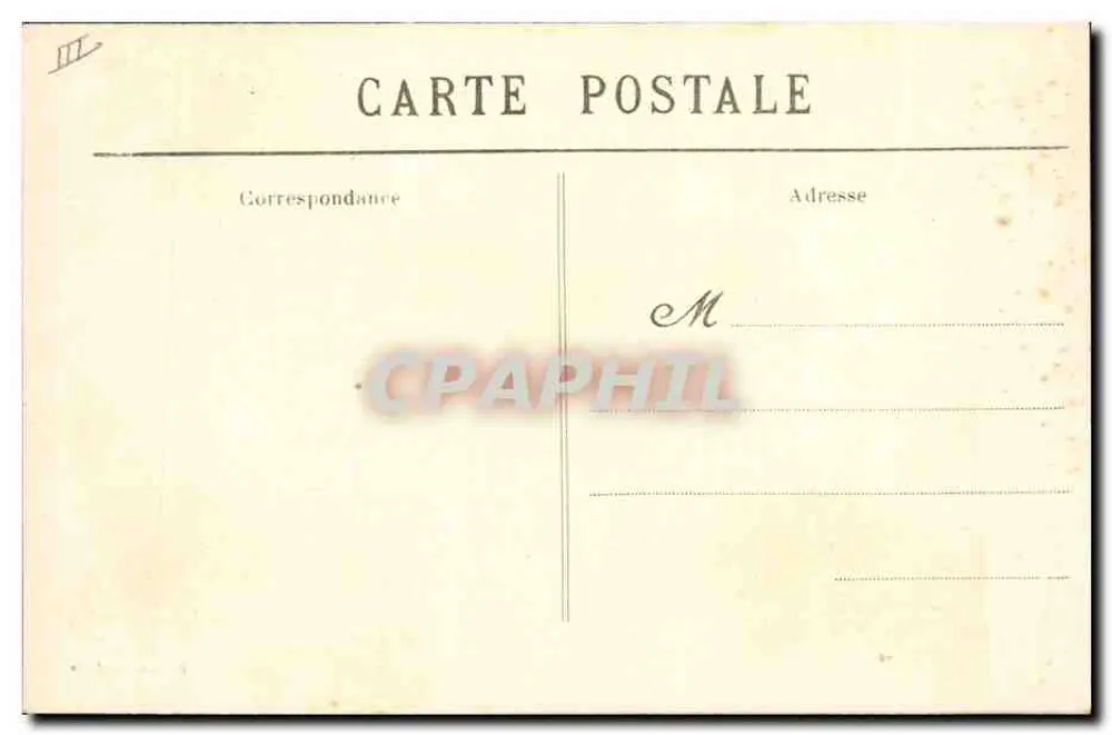 Alençon — Das Schloss der Herzöge von Alençon und das Justizpalast — Édition Lorphelin - Rückseite