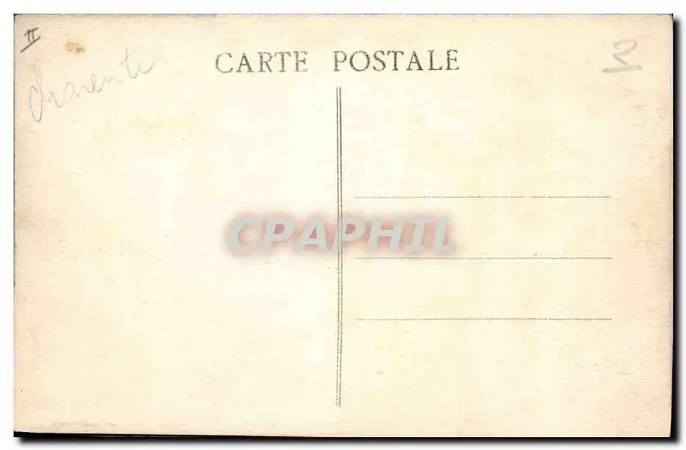 Angoulême — O Palácio de Justiça — editor Vève - Verso