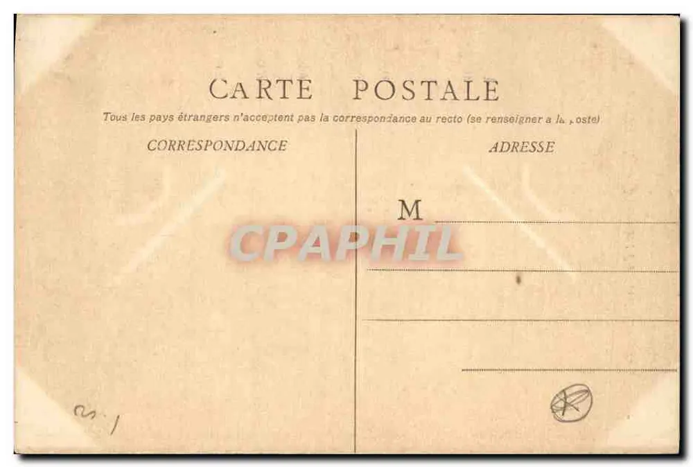 Dole — Denkmal der Kämpfer von 1870-71 — E. F. Chalon-Saône, n°43 - Rückseite