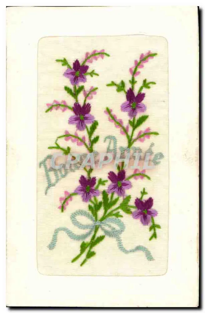 Arranjo de flores — bordado — editor Crapahille, n° 340 - Frente