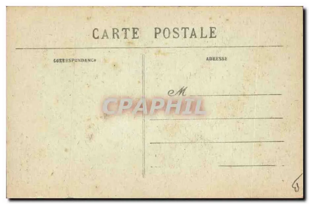 Tipo de Plougaclat-Droulas — Plougaclat-Droulas — Coleção Villard, Quimper - Verso