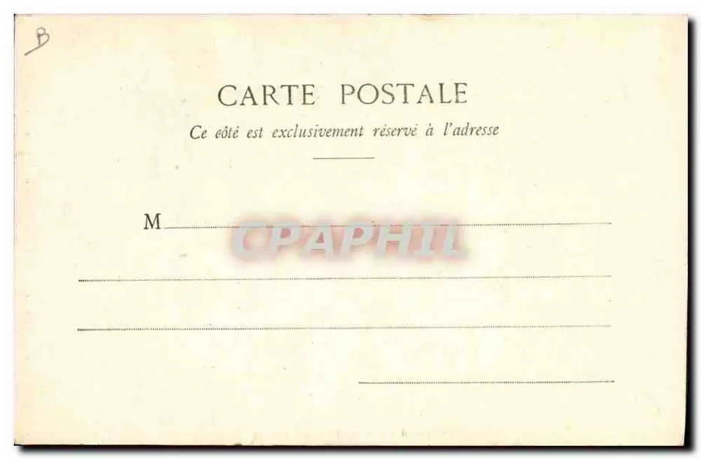 LE BOURG-DE-BATZ — Die Coiffe wie sie jetzt getragen wird — Sammlung G. L. D. de Nantes, Nr. 817 - Rückseite