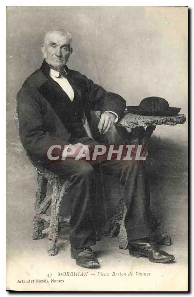 Morbihan — Velho Bretão de Vannes — Artaud et Nozais, Nantes - Frente