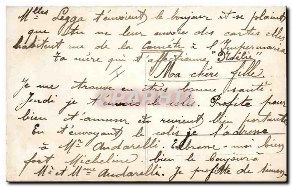 Jovem mulher com turbante — retrato — De Meissan, Paris - Verso