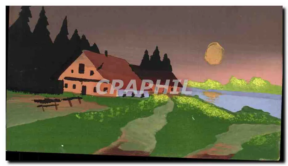 Landschaft mit Haus — Ausgabe Graphphil — n° 15 - Vorderseite