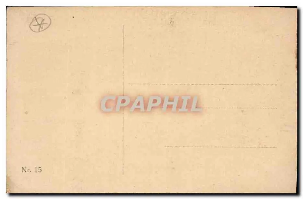 Landschaft mit Haus — Ausgabe Graphphil — n° 15 - Rückseite