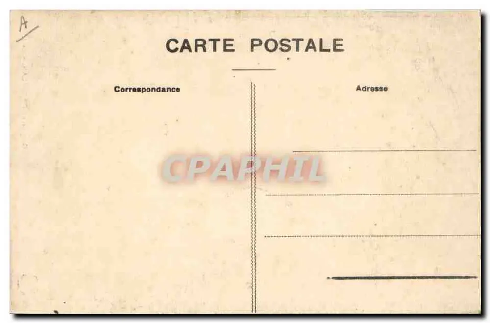 Grutas de Dargilan — Carta postal — editor Dargilan - Verso