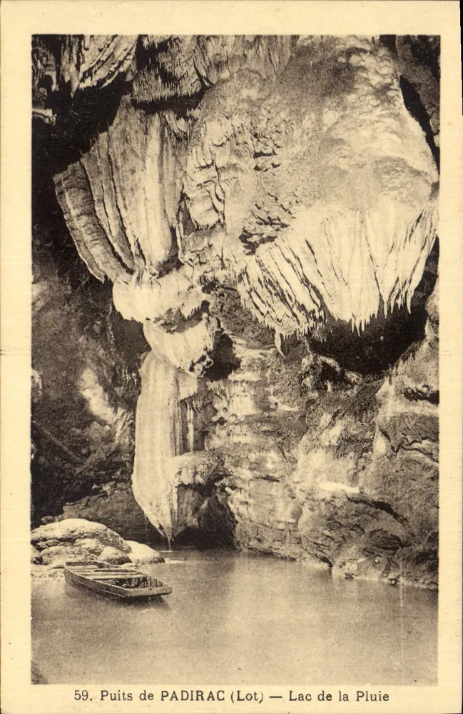 Brunnen von Padirac (Lot) — See der Regen — Éditeur du Petit Paris, Nr. 59 - Vorderseite