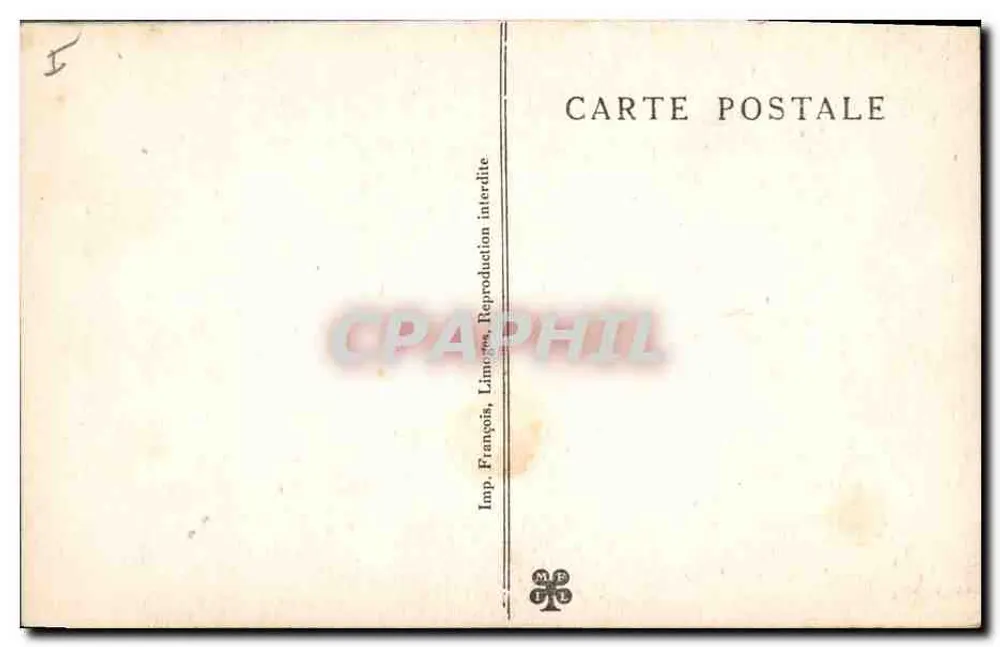 Höhlen von BETHARRAM — Unterer Teil — Le Bourdon — Die Pyrenäen - Rückseite