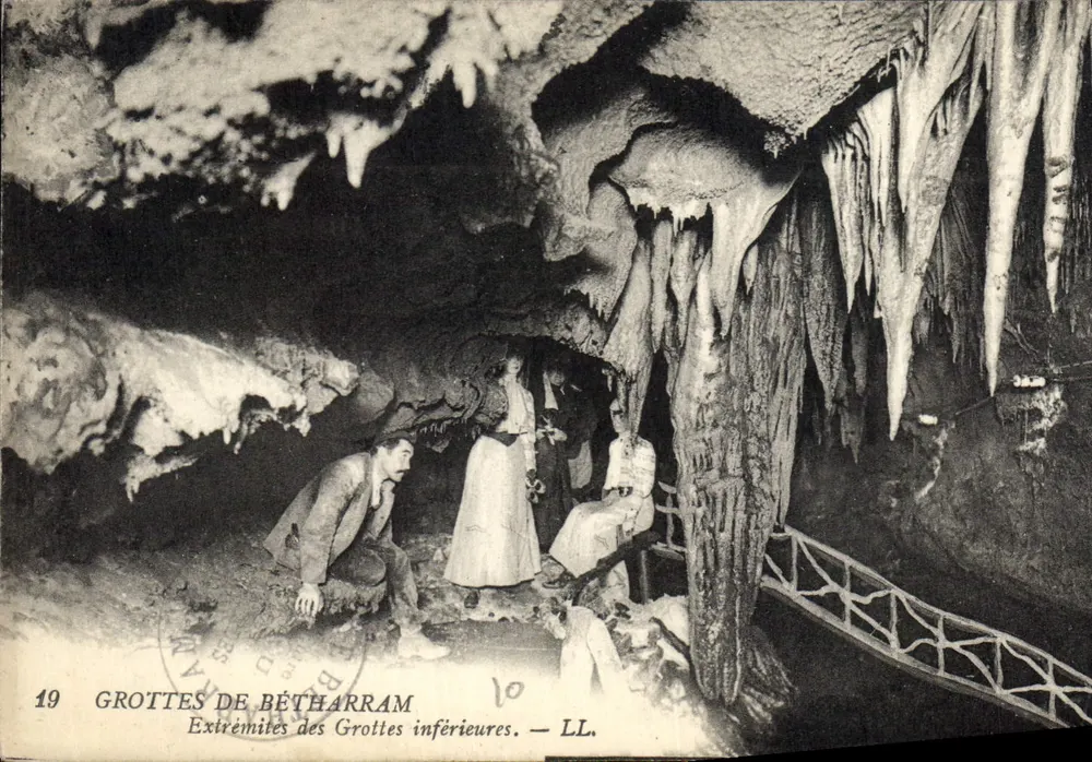 Höhlen von Bétharram — Enden der unteren Höhlen — LL. — N°19 - Vorderseite