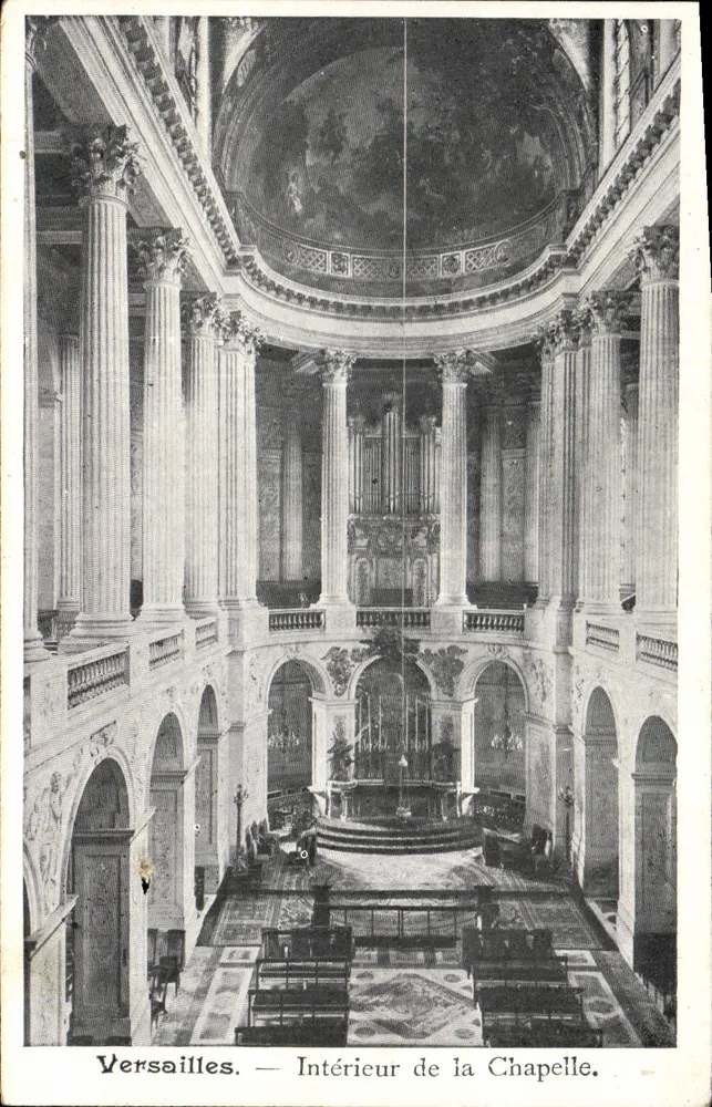 Versailles — Interior da Capela — Editor não visível - Frente