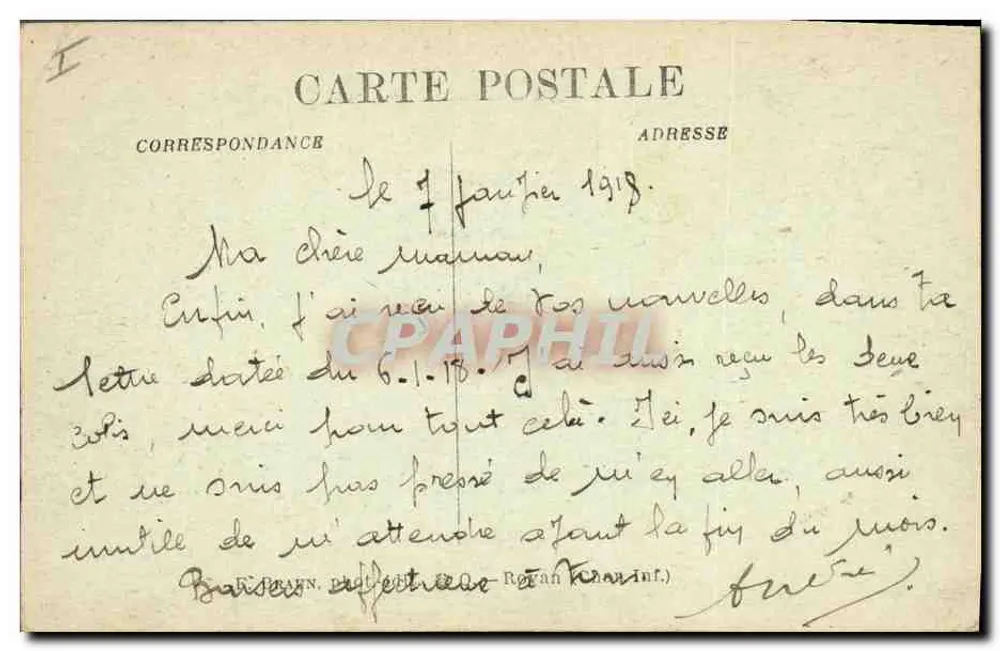 Angoulême — Ansicht des Palastes der Gerechtigkeit und des Mûrier-Platzes — Verlag: Charente, Nr. 2401 - Rückseite